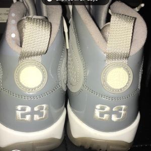 Air Jordan 9s cool gray